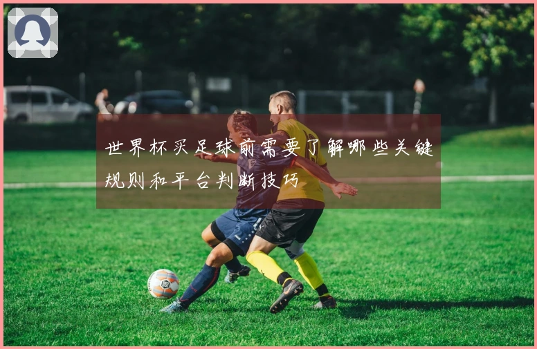 世界杯买足球前需要了解哪些关键规则和平台判断技巧